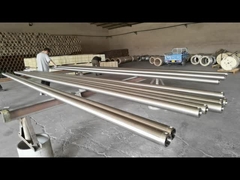 ท่อกรองลวดพันแบบสล็อต 0.3 มม. ของ SS316L สำหรับบ่อน้ำมัน