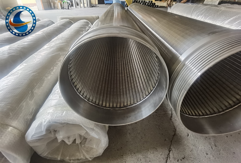 กระปุกและ SS 304 จอห์นสัน สาย Wedge สกรีนกรองน้ําท่อ