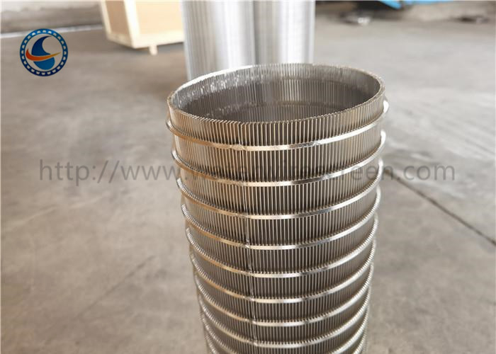 สแตนเลส 304 Fito สล็อตจอห์นสันหน้าจอท่อ Extrusion Dehydration Filter Cartridge