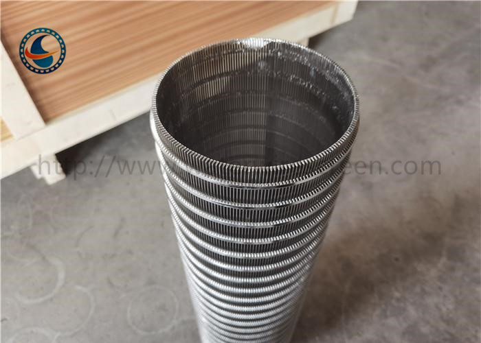 สแตนเลส 304 Fito สล็อตจอห์นสันหน้าจอท่อ Extrusion Dehydration Filter Cartridge