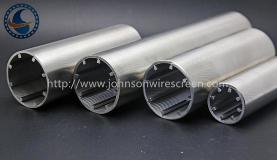 Wedge Wire Ss 316l Water Well Screen Pipe Slotted สำหรับโรงงานน้ำตาล