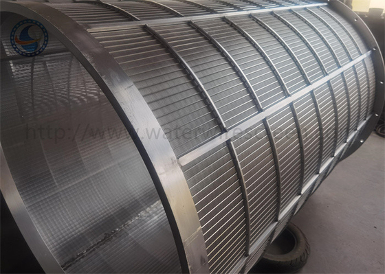 Johnson Type Slotted Screen โรตารีสกรีน Drum Back Wash FITO