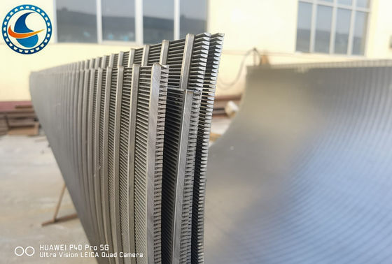 Oem สแตนเลส 304 แผ่นตะแกรงลวดลิ่มเปิดสล็อต 0.5 มม