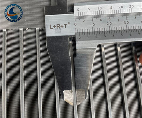 Oem Stainless Steel 304 Wedge Wire แผงหน้าจอสำหรับการผลิตกระดาษ
