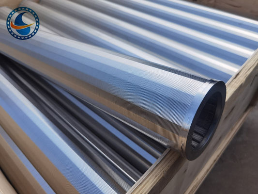 หน้าจอกรองลวดลิ่มสแตนเลส 316L สำหรับน้ำปิโตรเคมี