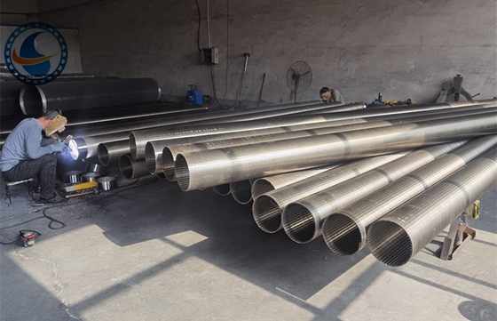 เชิงพาณิชย์ / ที่อยู่อาศัย Water Well Screen Sand Control Wedge Wire ชีต