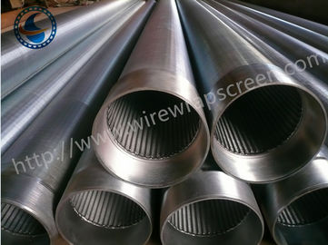 Johnson Type Vee Shaped Stainless Steel Water Well Screen อายุการใช้งานยาวนาน