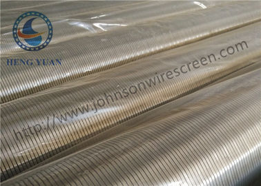 ท่อน้ำดีที่ผ่านการรับรอง ISO9000 สำหรับการควบคุมทราย 0.75 มม. ขนาดสล็อต