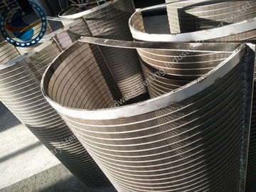 Vee-Shaped Type Wedge Wire Parabolic Screen Filter / หน้าจอโค้ง