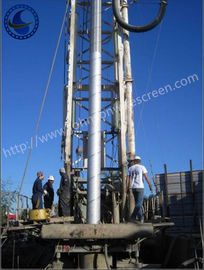120 Bar Johnson Type Water Well Screen สำหรับการขุดเจาะลึกที่มีความแม่นยำสูง