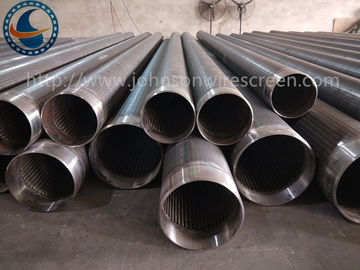 40 สล็อต Johnson Vee Wire Screen Wire Wrapped Pipe อายุการใช้งานยาวนาน