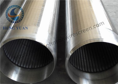 หน้าจอลวด Johnson Vee ความแข็งแรงสูง 205/304 / 304L / 316L Grade