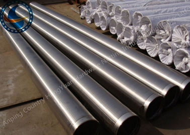 ตัวกรองน้ำมัน / แก๊ส Johnson Vee Wire Screen ความต้านทานการกัดกร่อนที่มีความแม่นยำสูง
