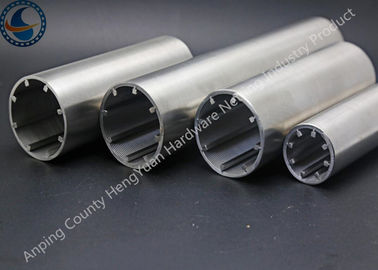 หลอดกรองลิ่มลวดตาข่ายหัวฉีดองค์ประกอบสแตนเลสเส้นผ่านศูนย์กลางภายนอก 25mm