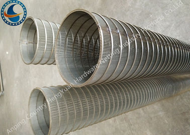 แผงหน้าจอแบบ Slotted Wedge Wire สร้างตัวกรองทำความสะอาดตัวเองแบบย้อนกลับ