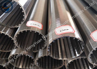 สล็อต 1.5mm Wedge CE Johnson Wire Screen สแตนเลส 304
