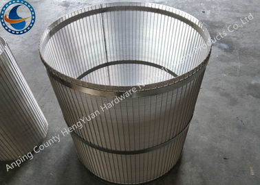 ย้อนกลับสนับสนุน Rod โรตารี่หน้าจอกลองสแตนเลสพร้อม Falt Iron