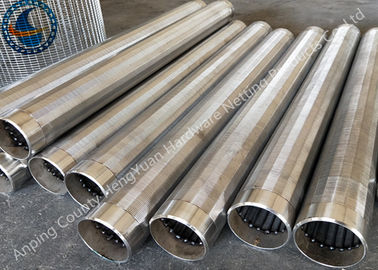 สแตนเลสจอห์นสันท่อน้ำดีหน้าจอท่อ / หน้าจอลวดจอห์นสันวี