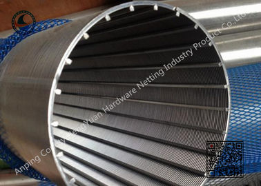 ความแม่นยำสูง Wedge Wire หน้าจอ Stainless Steel Johnson Well Screen Tube
