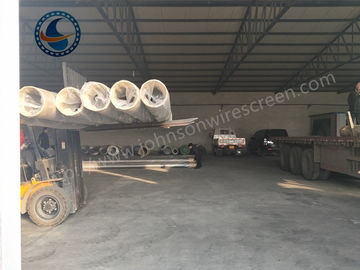 หน้าจอ High Flow Johnson Wedge Wire / หน้าจอ Johnson สำหรับการควบคุมทรายในบ่อน้ำ