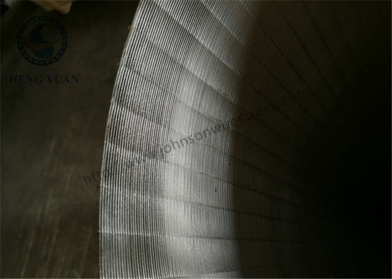 V Shape Self Cleaning กระบอกกรองโรตารี่ 300mm-3000mm ความยาว ISO9000 Standard