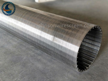 แผงหน้าจอลวดลิ่มกรองน้ำไม่อุดตันเส้นผ่านศูนย์กลางภายนอก 169mm