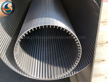 หน้าจอสแตนเลสอย่างดีของ Johnson แบบกำหนดเอง 316L OD 403 630 Mm