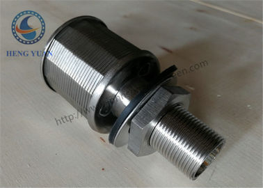 สแตนเลส 316L NPT เกลียวน้ำกรองหัวฉีดระบบบำบัดน้ำ