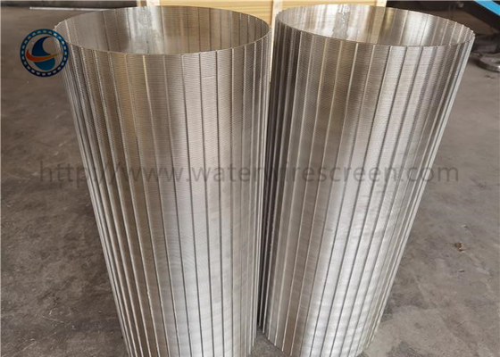 Ss 304 316l 321 หน้าจอลวด Johnson Vee สำหรับอุปกรณ์กรองภายใน