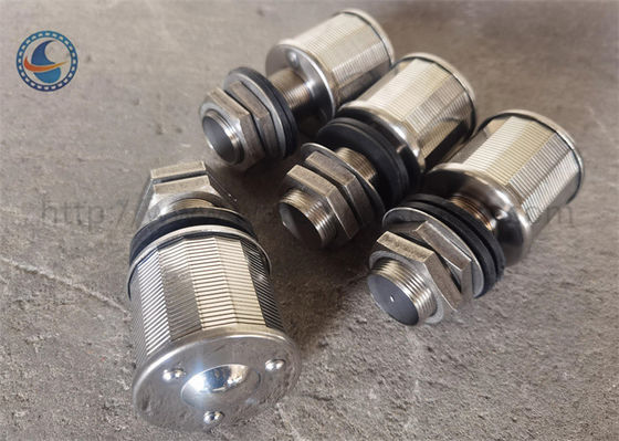 ตัวกรองสแตนเลส M24 หัวฉีดกรองพร้อมข้อต่อเกลียว