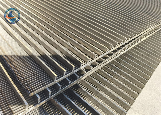 Johnson Slot 60 Vee Wire แผงหน้าจอตัวกรอง Sieve Bend Screen